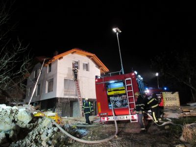 Vaja – Požar stanovanjske hiše Dobravica, 17.11.2016